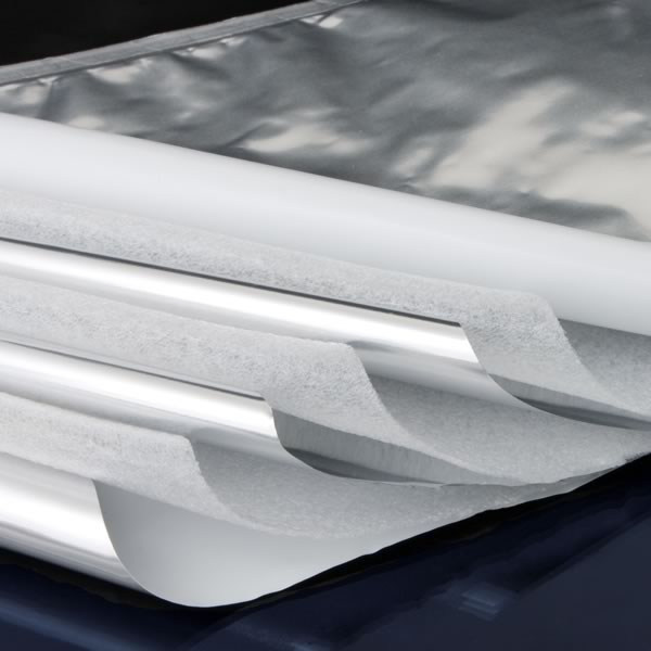 Capas de aislante térmico reflectivo multicapa Tripomant